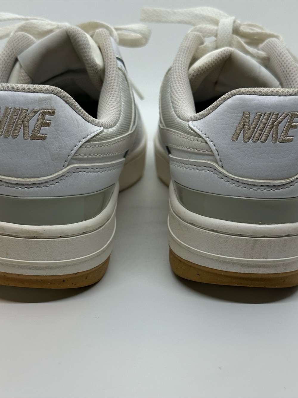 Nike Court Vision Low Next Nature White Gum Sneakers Size 9.5 Retail $120 - Picture 5 of 15